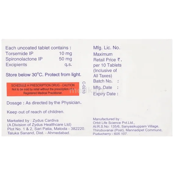 torget plus 10mg tablet 10's